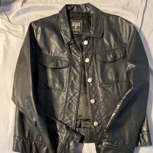 Frye leather jacket